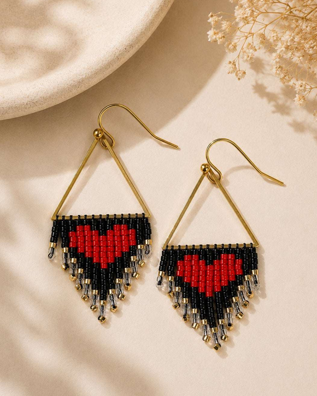 Dune Beaded Earrings