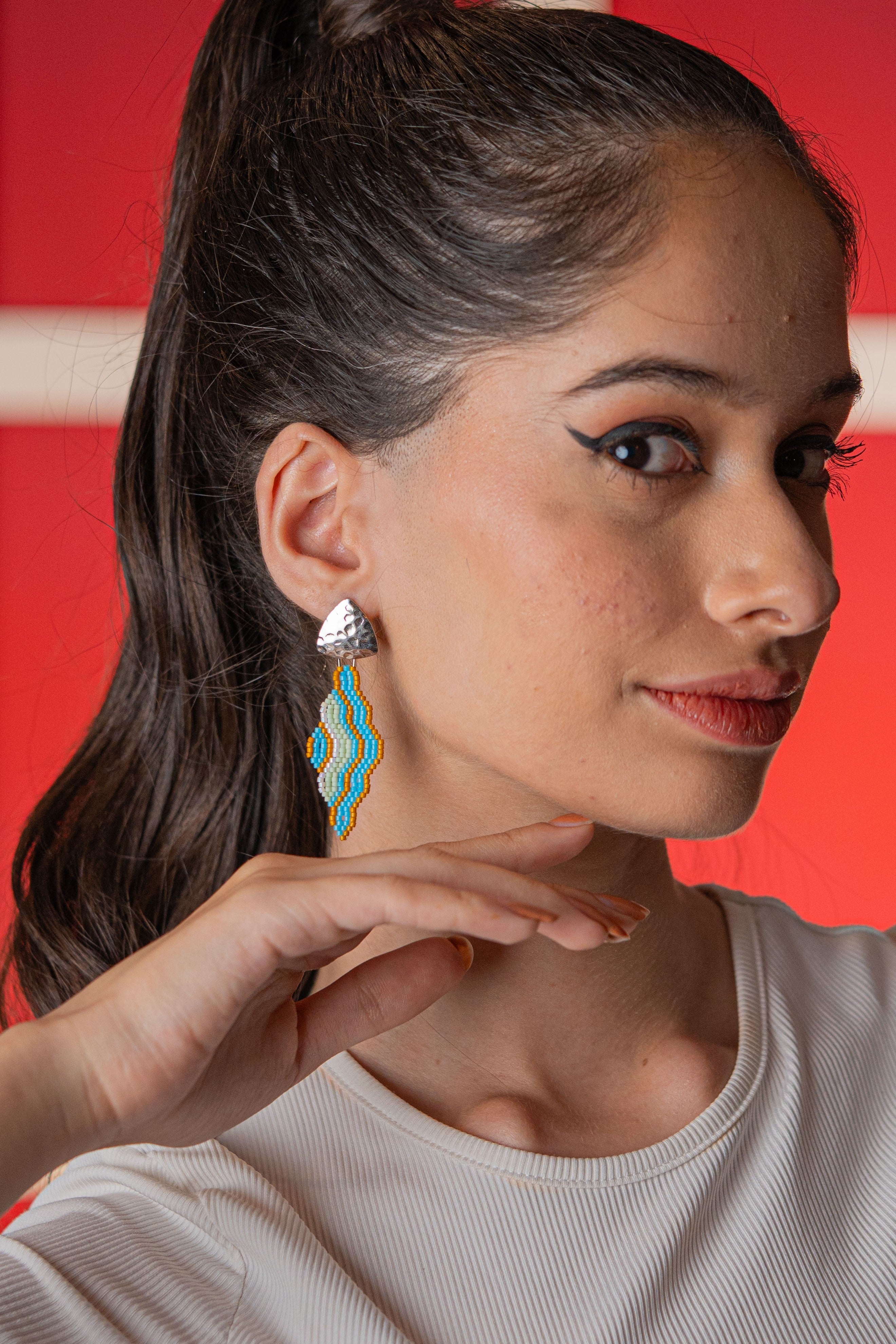 Sunshine Mango Earrings - Jenni and Janki