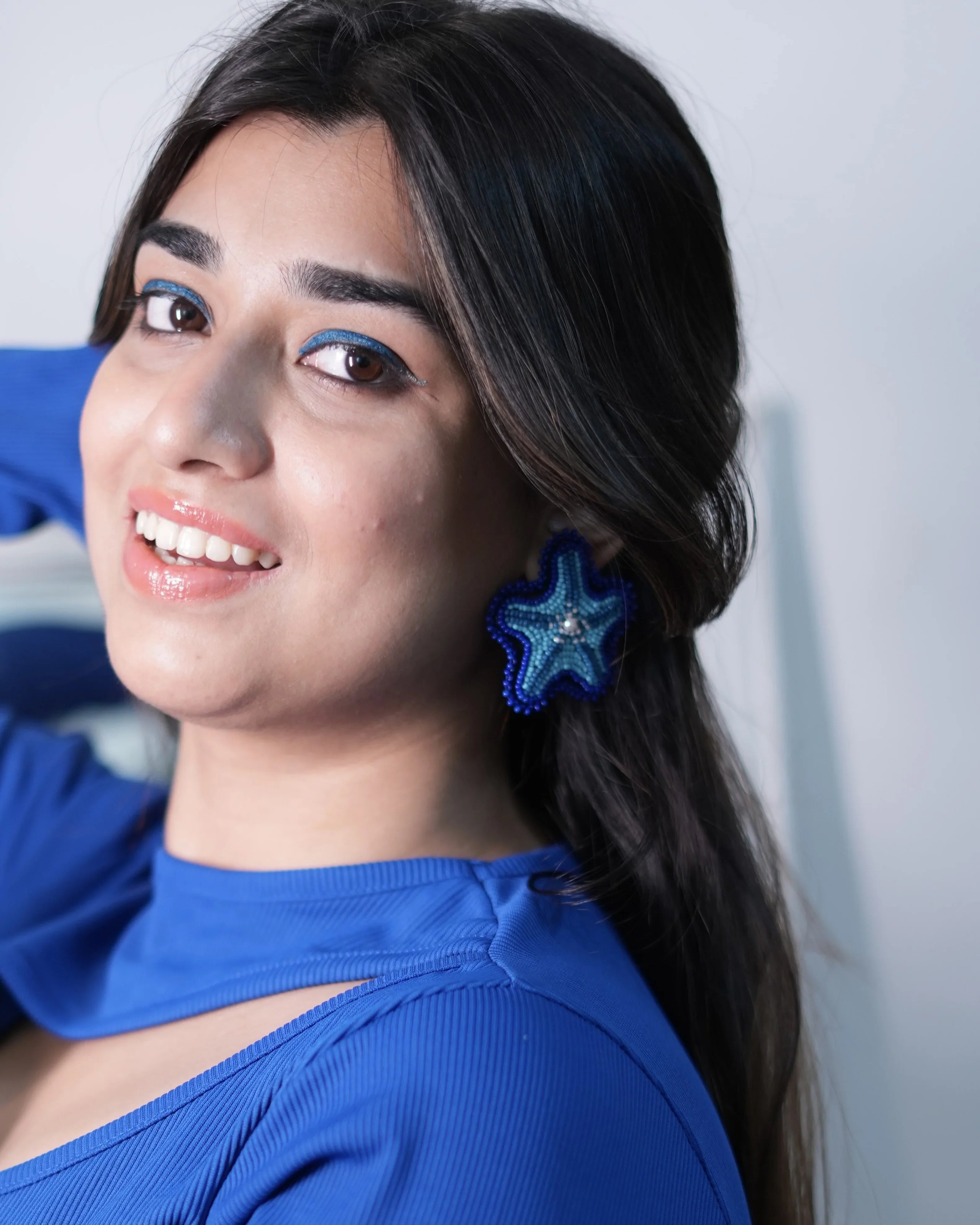 Star Machhli Earrings - Jenni and Janki