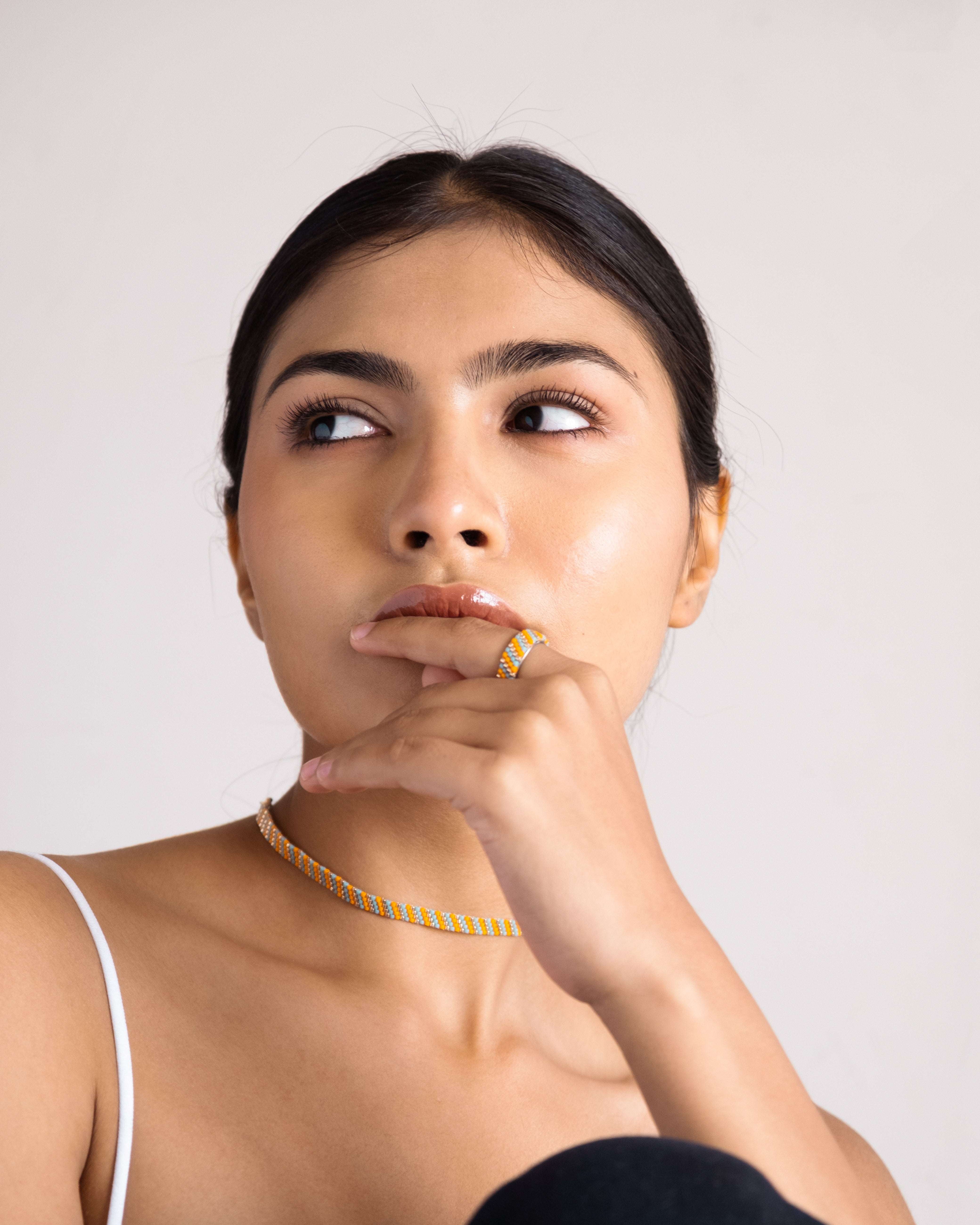 Nora Choker cum Bracelet with Ring