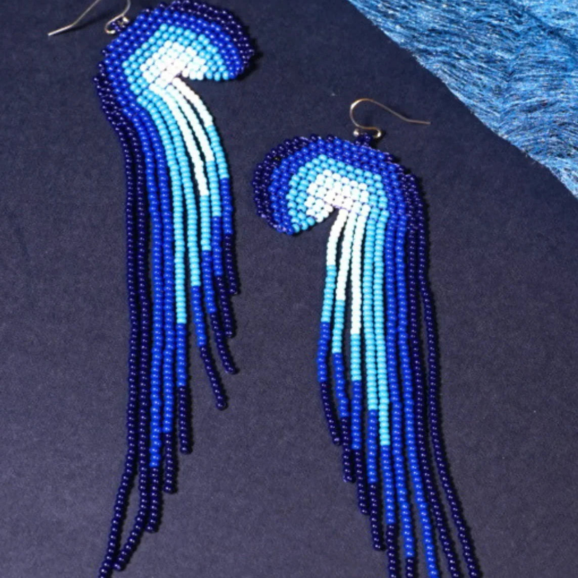 Fiddleneck Earrings - Jenni and Janki