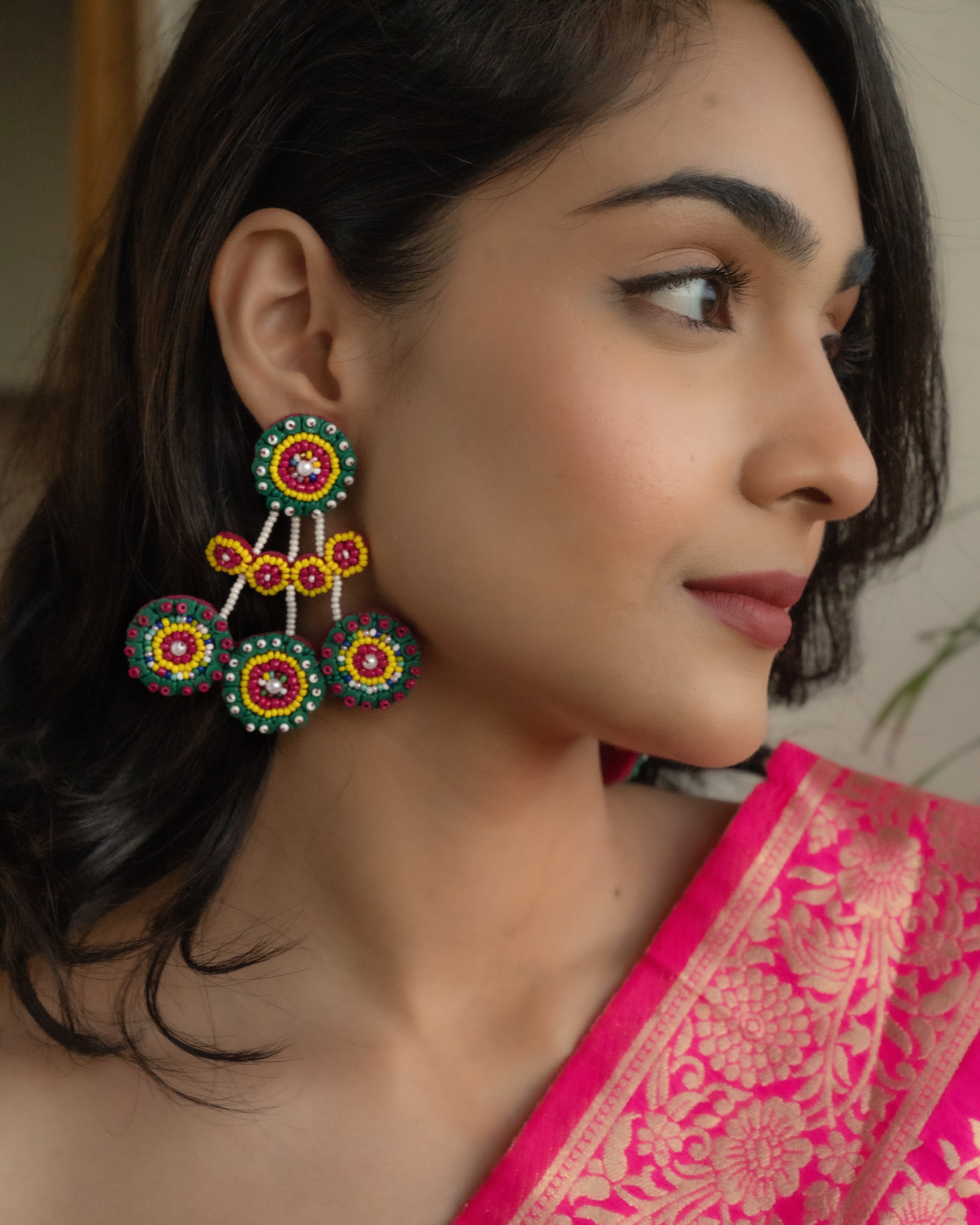 Aadhyaa Earrings - Jenni and Janki