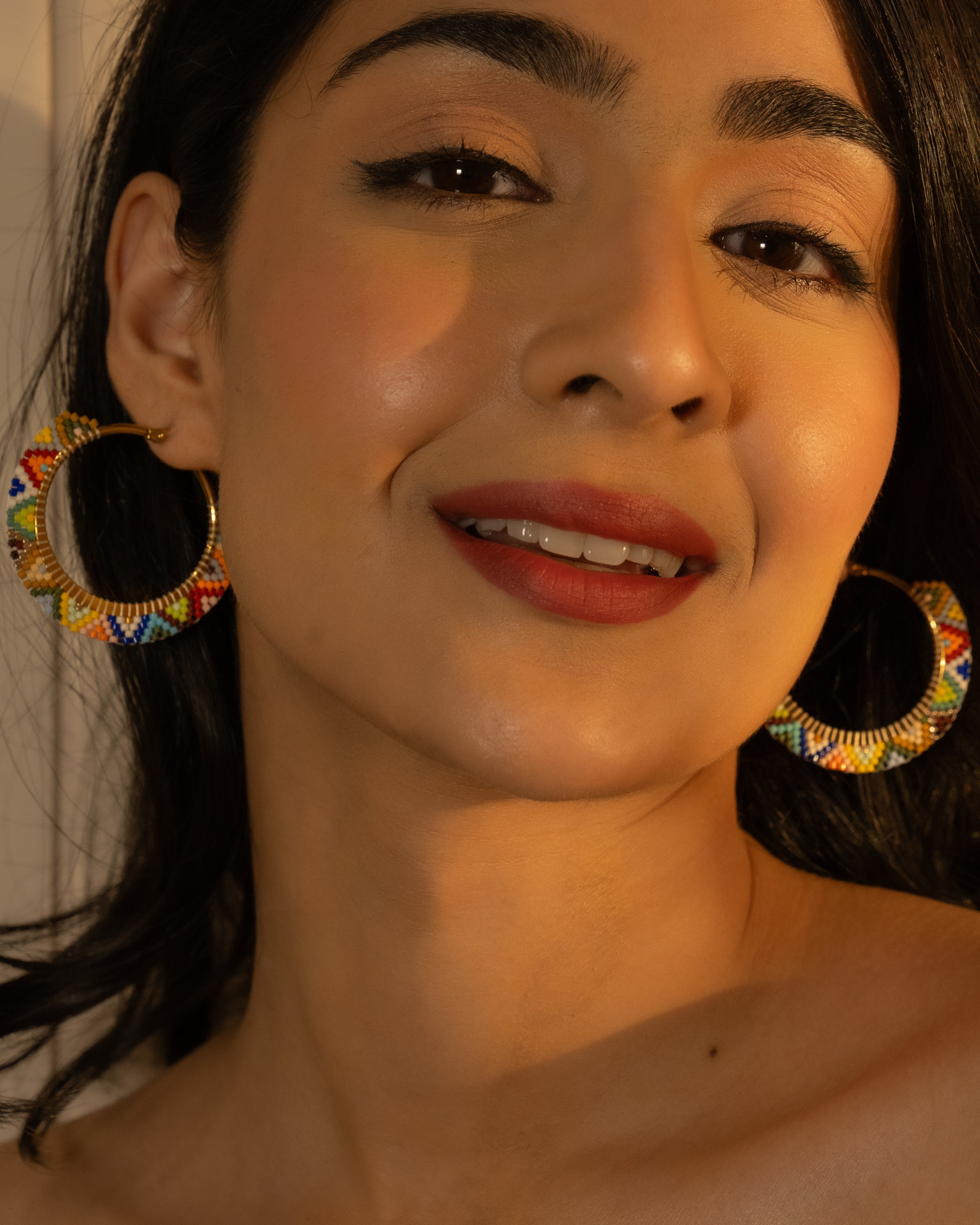 Paradise Hoop Earrings - Jenni and Janki