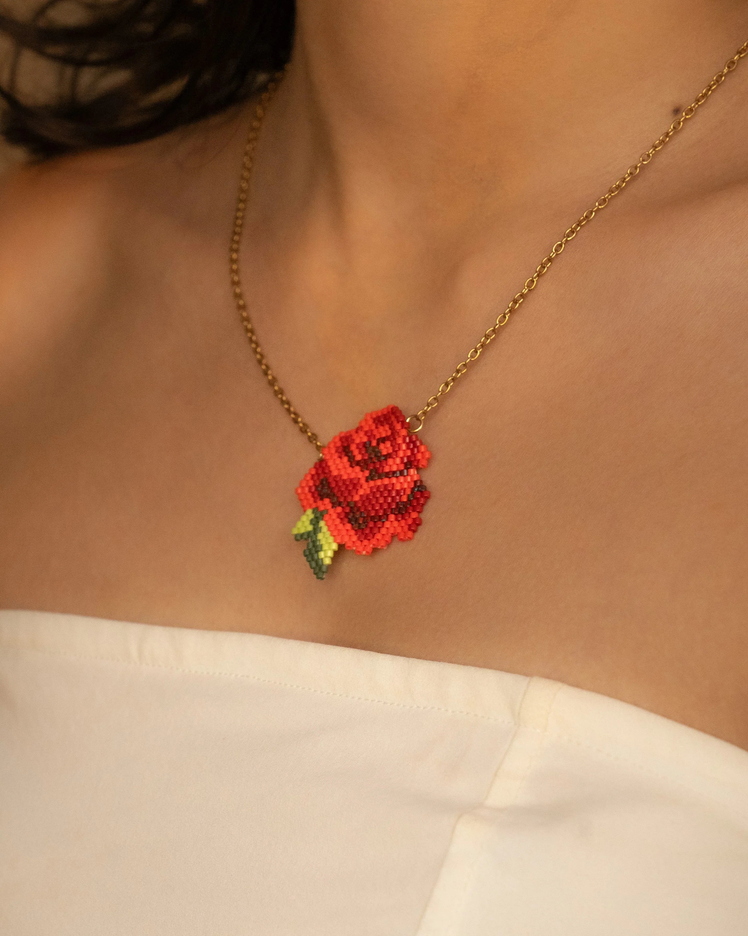 Leslie Rose Necklace - Jenni and Janki