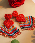 Heart Beat Earrings - Jenni and Janki