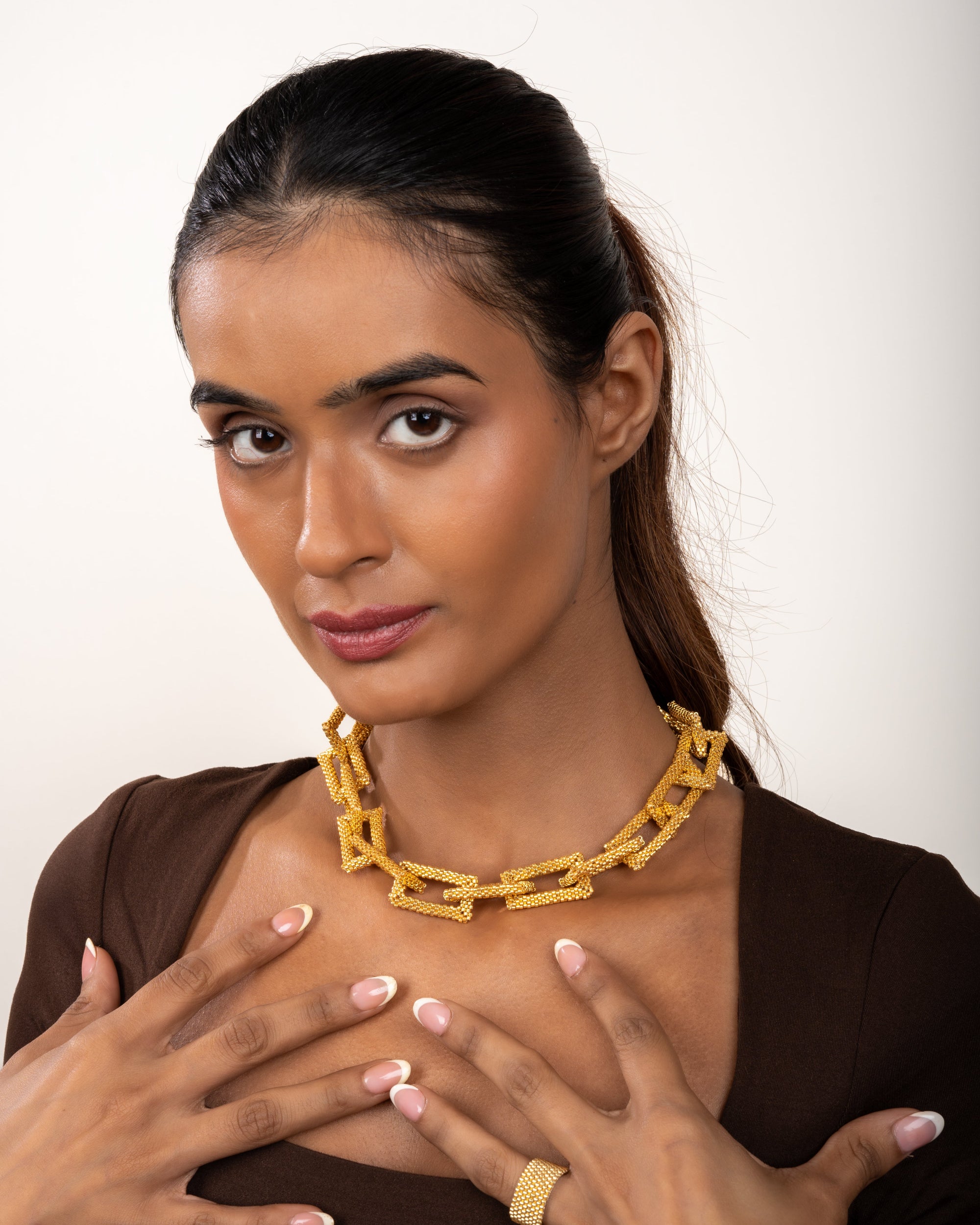 Regalia Link Choker - Jenni and Janki