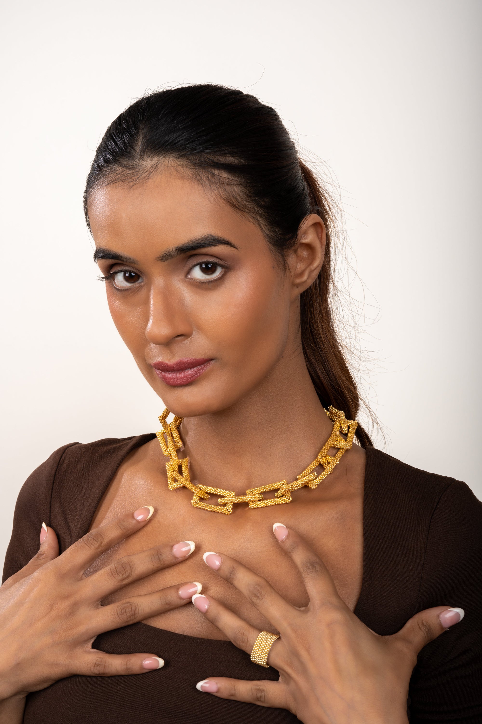 Regalia Link Choker - Jenni and Janki