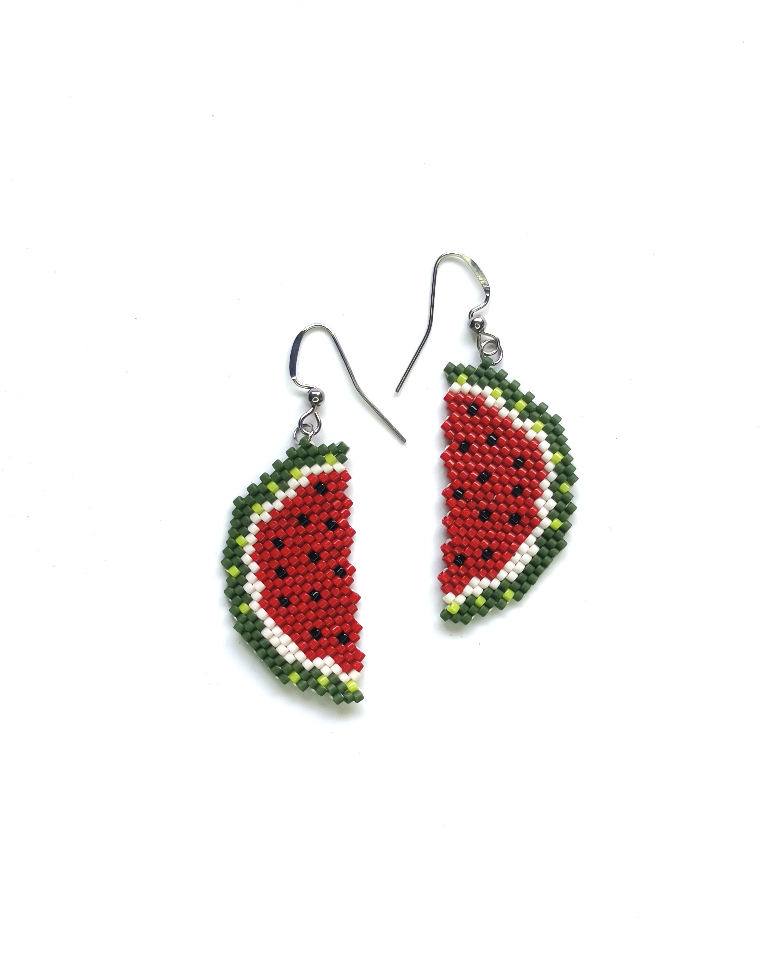 Watermelon Earrings - Jenni and Janki