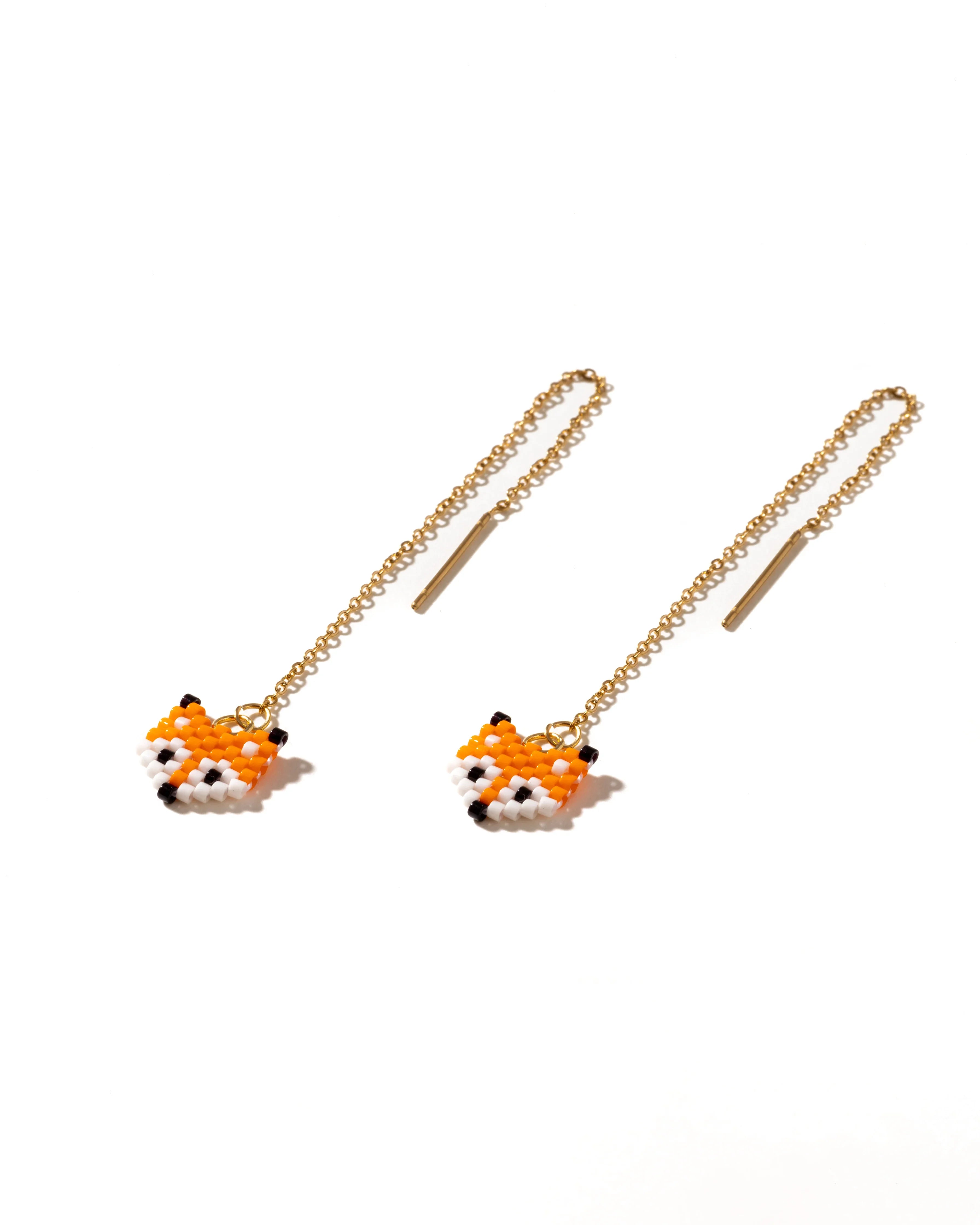 Fox Earrings - Jenni and Janki