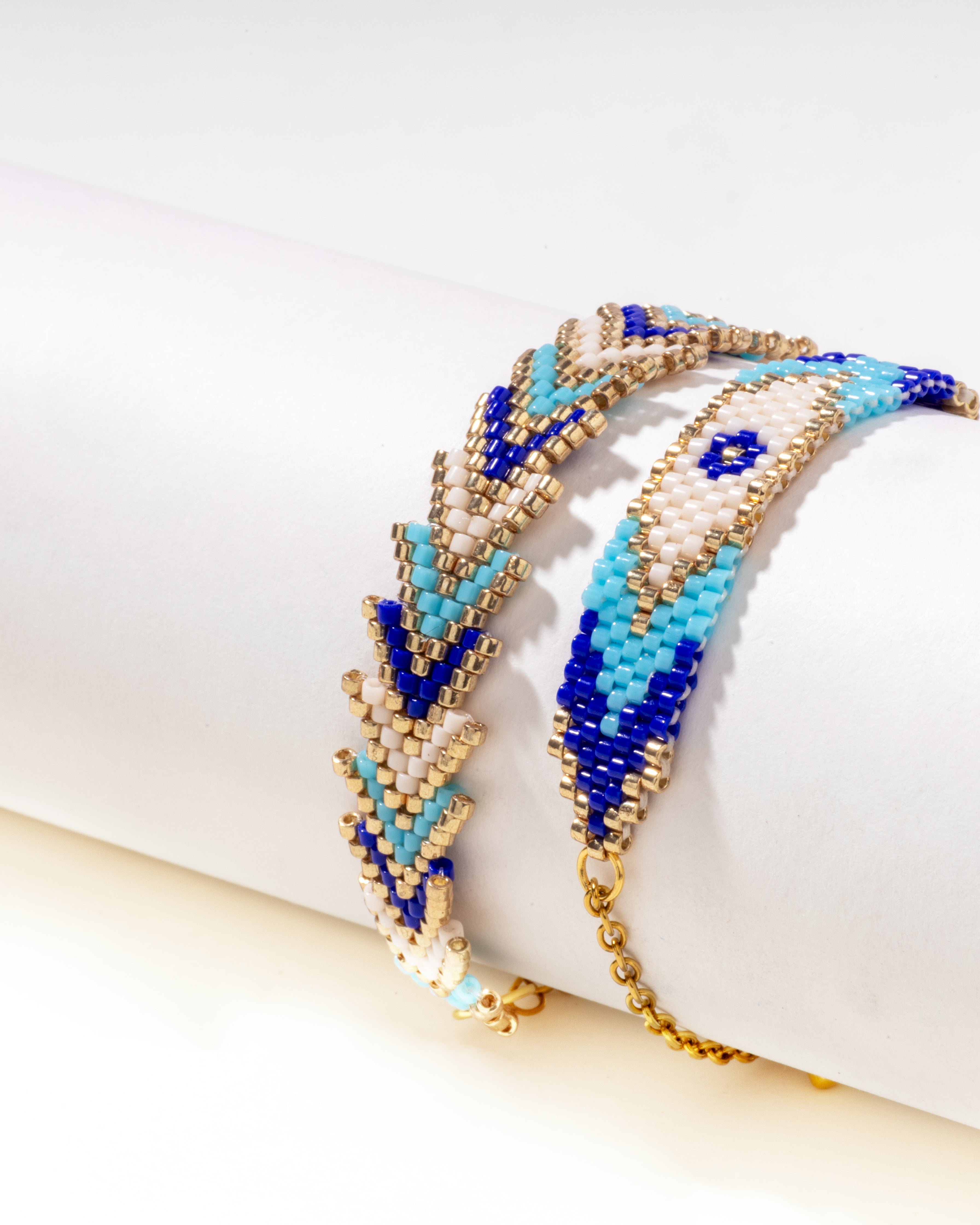 Evil Eye Bracelet Stack of 2 - Jenni and Janki