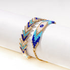 Evil Eye Bracelet Stack of 2 - Jenni and Janki