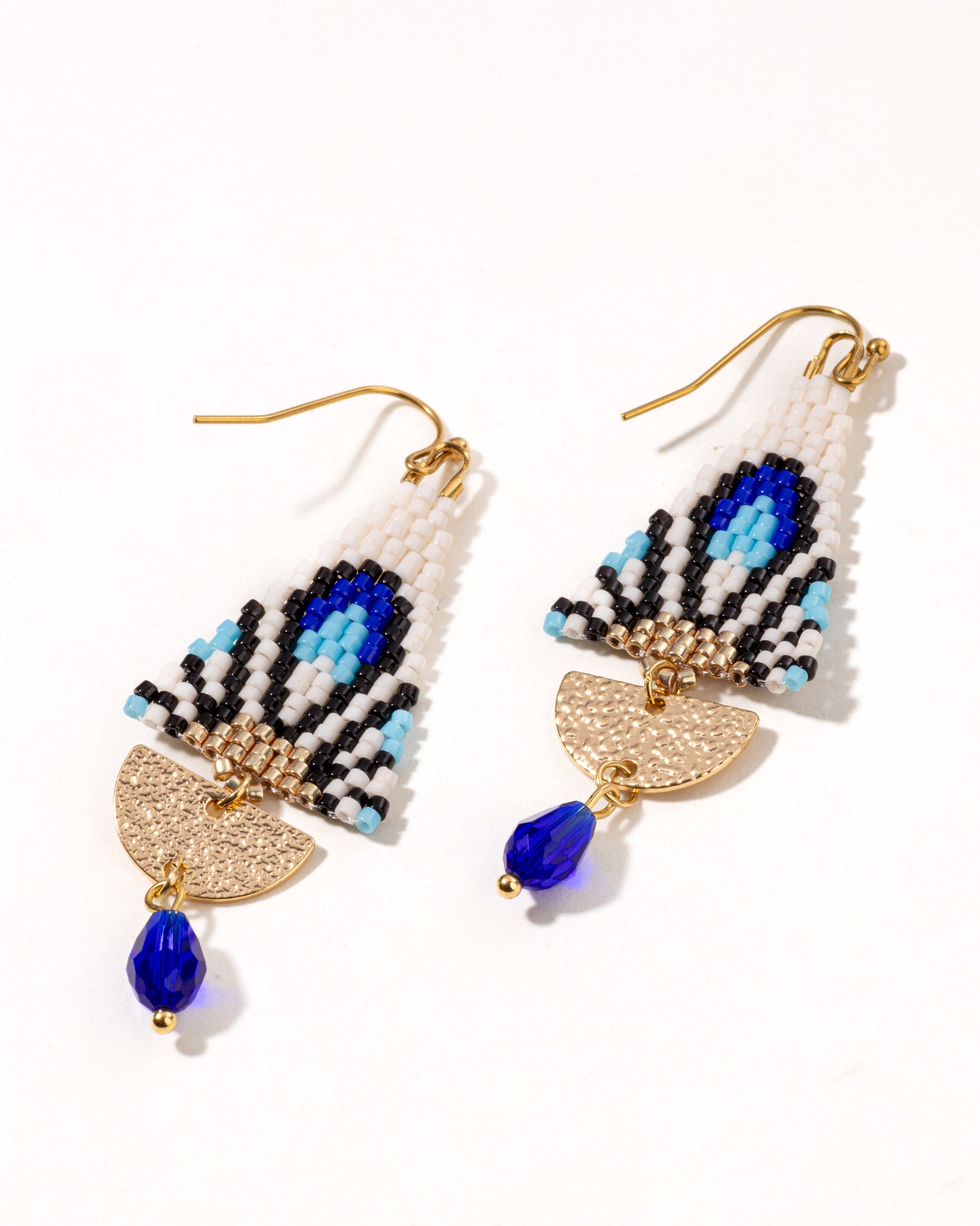Sapphire Whisper Earrings - Jenni and Janki