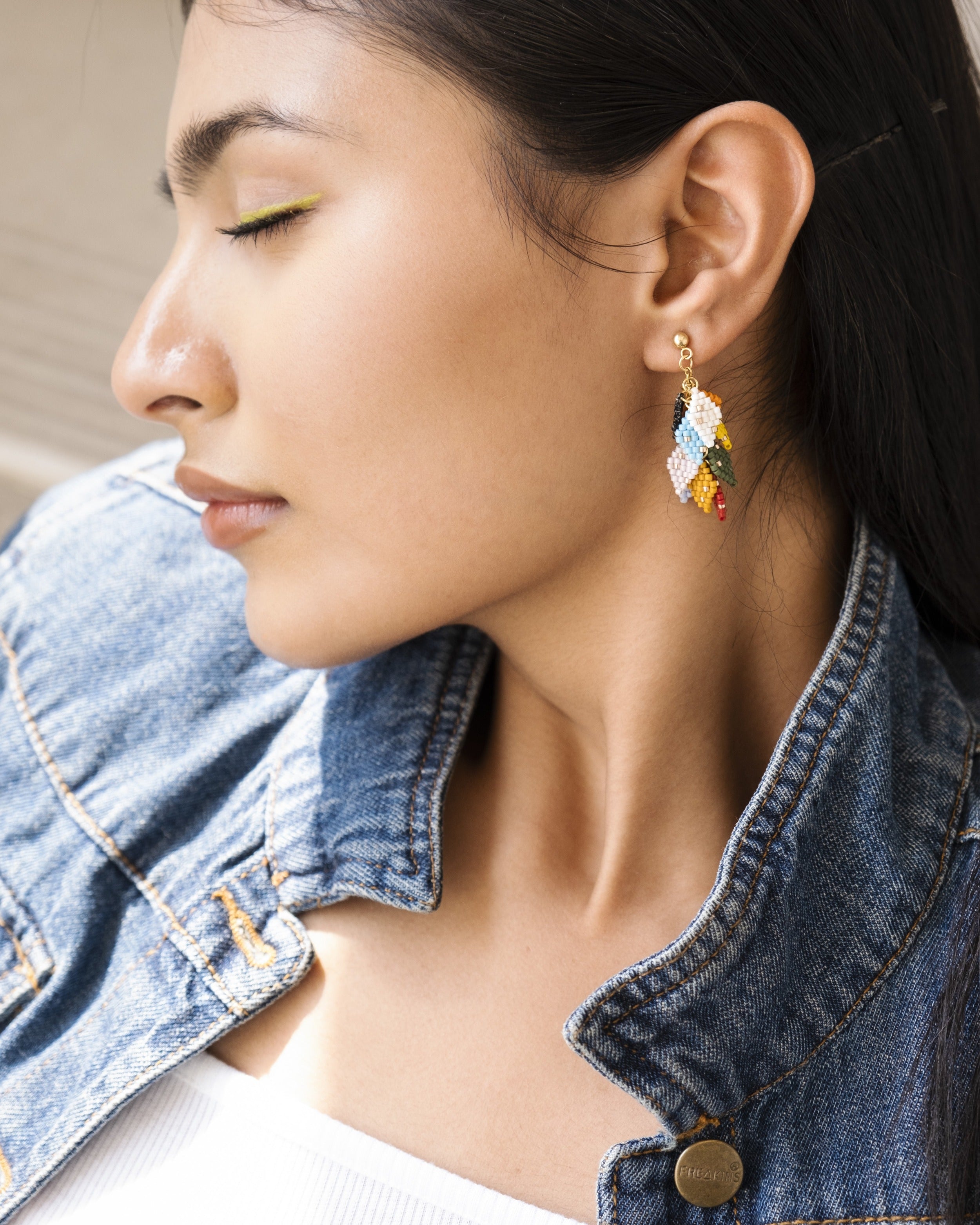 Julia Drop Down Earrings - Jenni and Janki