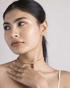 Nora Choker cum Bracelet with Ring - Jenni and Janki