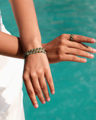 Nora Choker cum Bracelet with Ring - Jenni and Janki