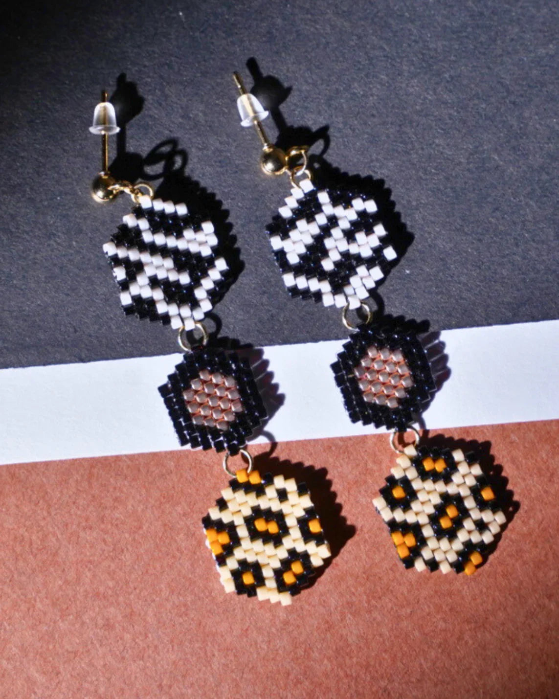 Leopard Earrings - Jenni and Janki