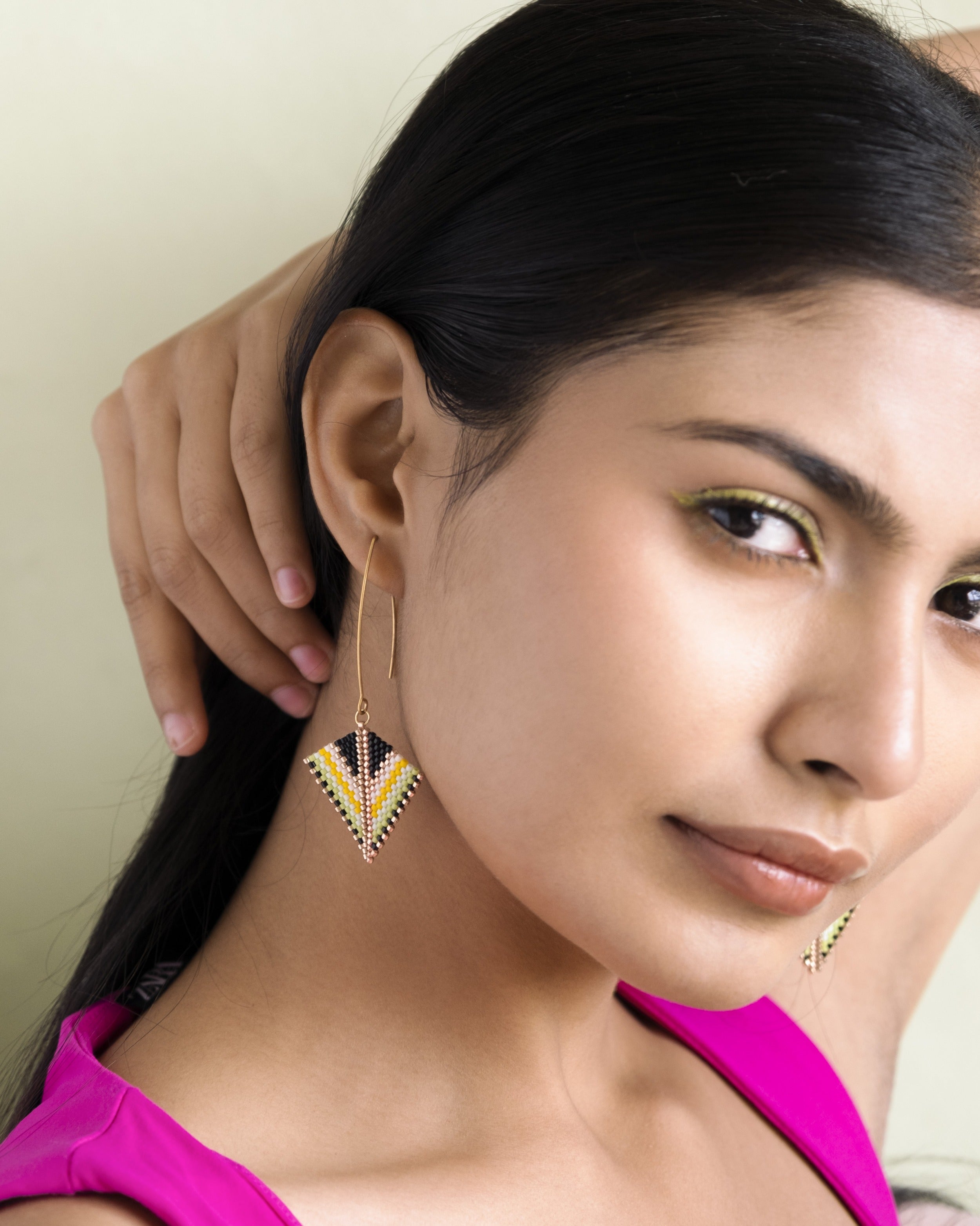 Sunshine Twig Earrings - Jenni and Janki