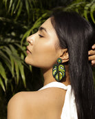 The Palm Affair Earrings - Jenni and Janki