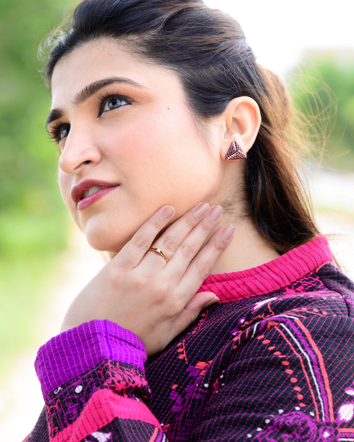 Daivii Stud Earrings - Jenni and Janki