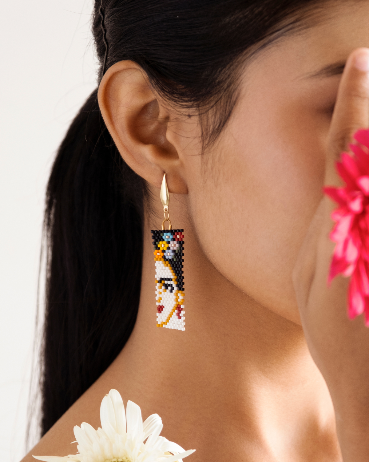 Frida Kahlo Earrings - Jenni and Janki