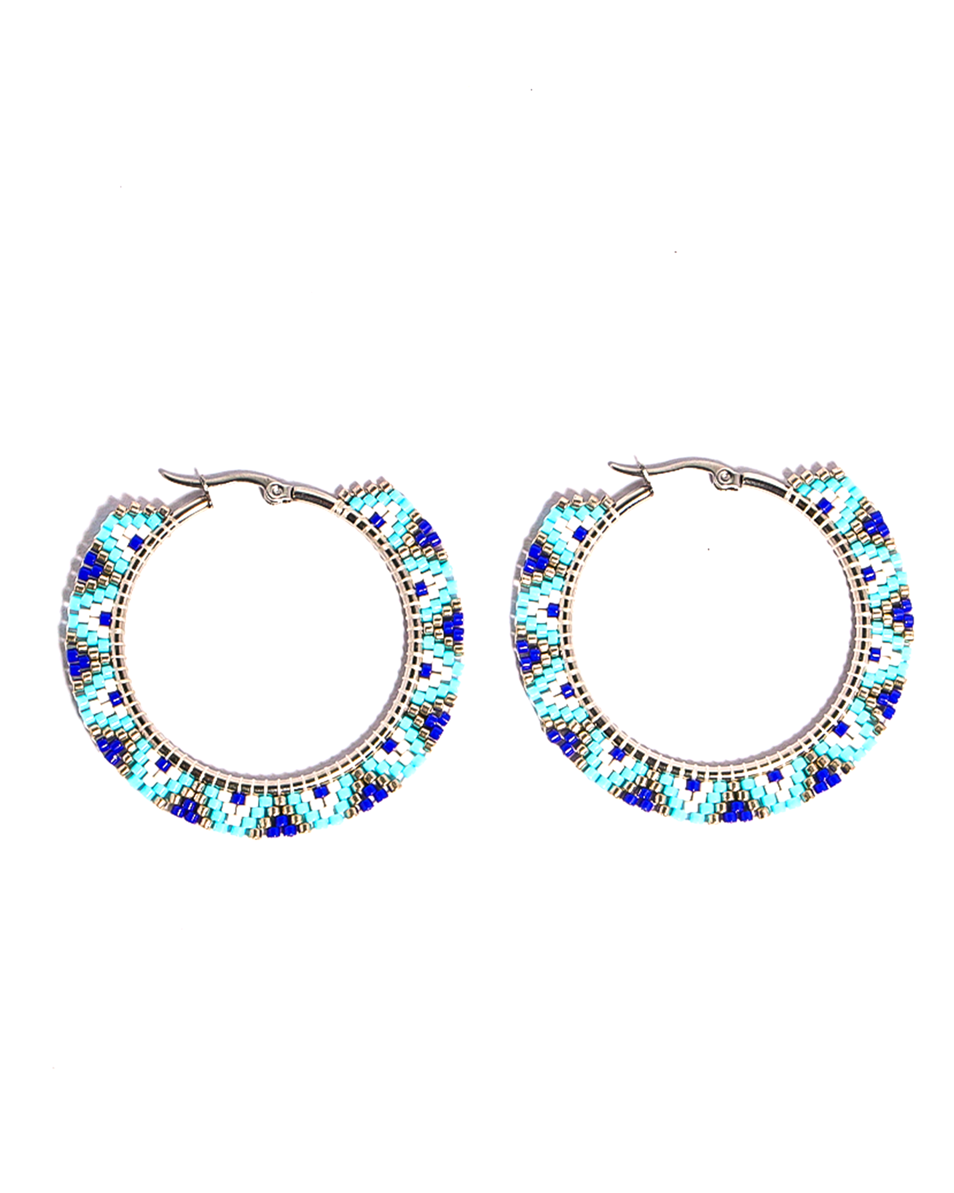 Evil Eye Hoop Earrings - Jenni and Janki