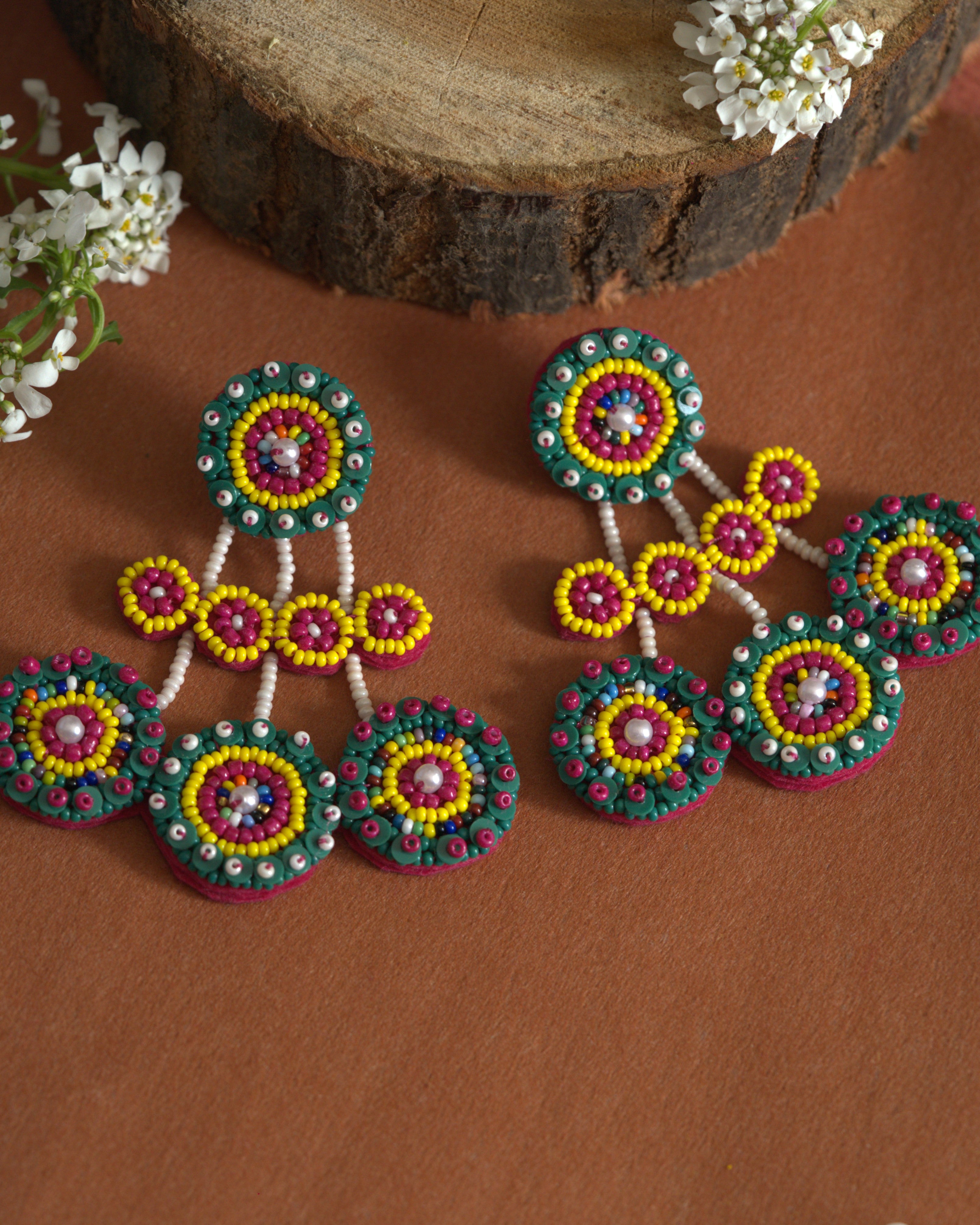 Aadhyaa Earrings - Jenni and Janki
