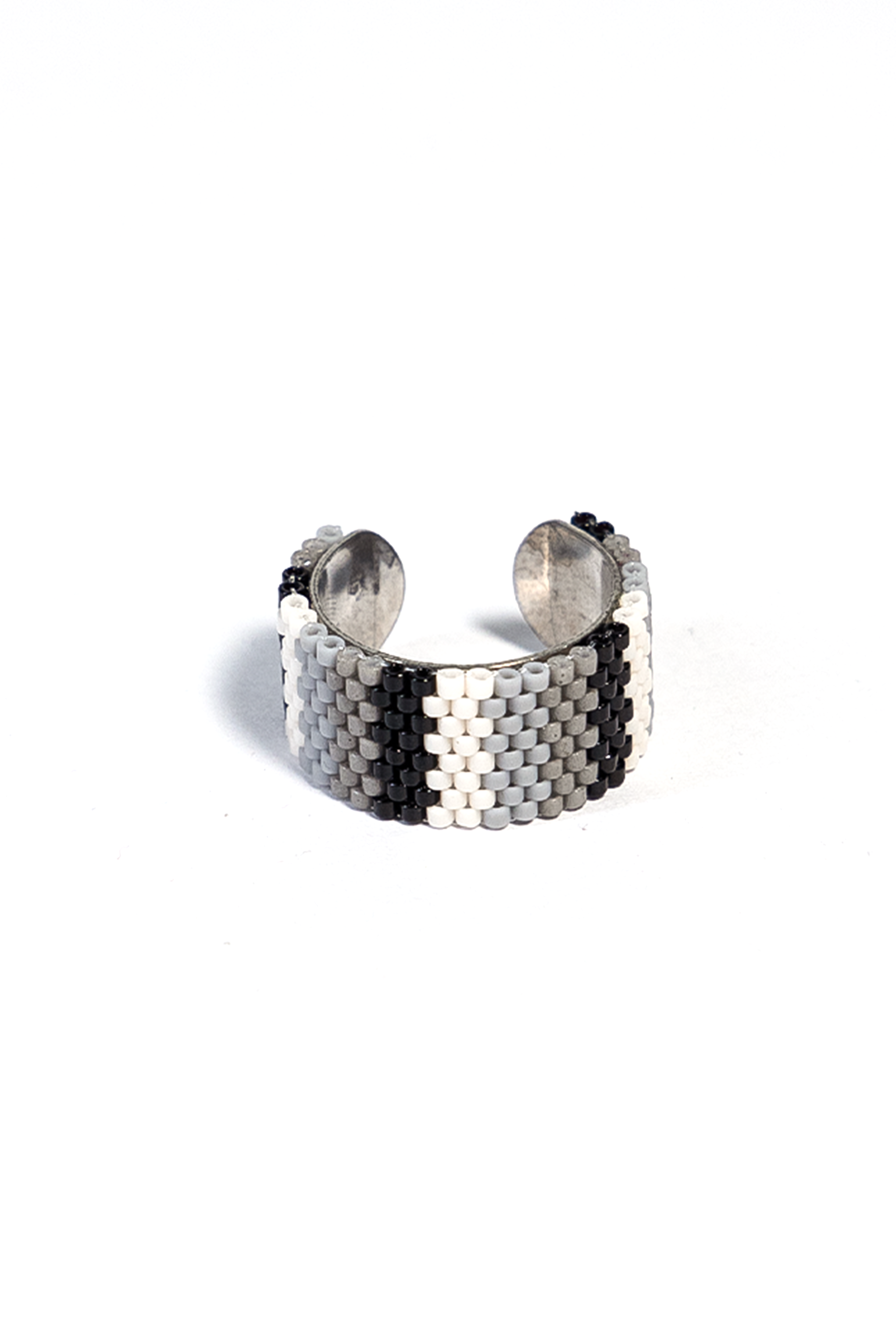 Black n White Ring - Jenni and Janki