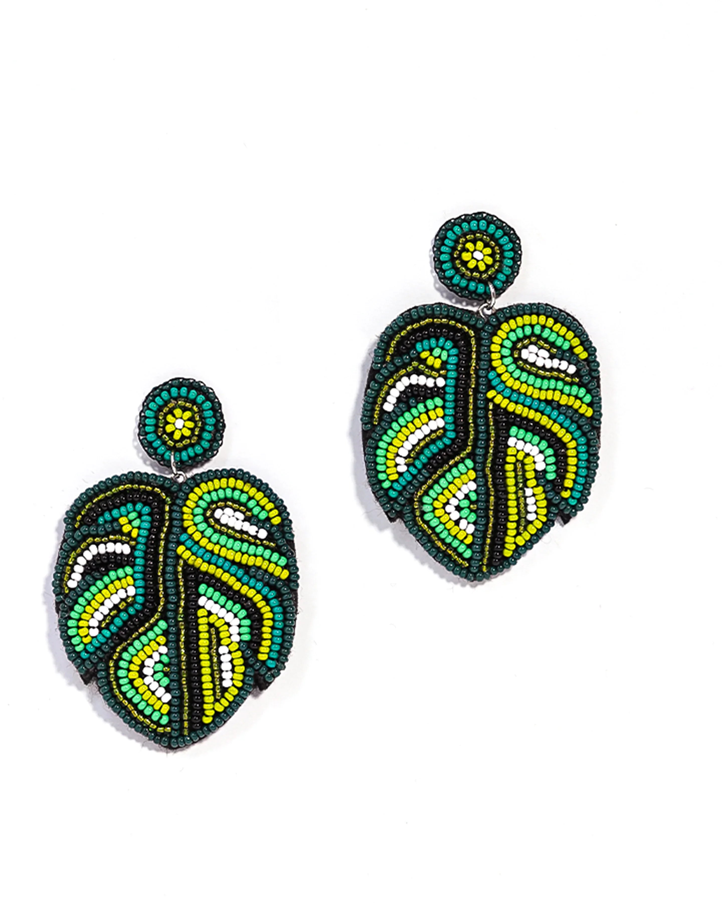The Palm Affair Earrings - Jenni and Janki