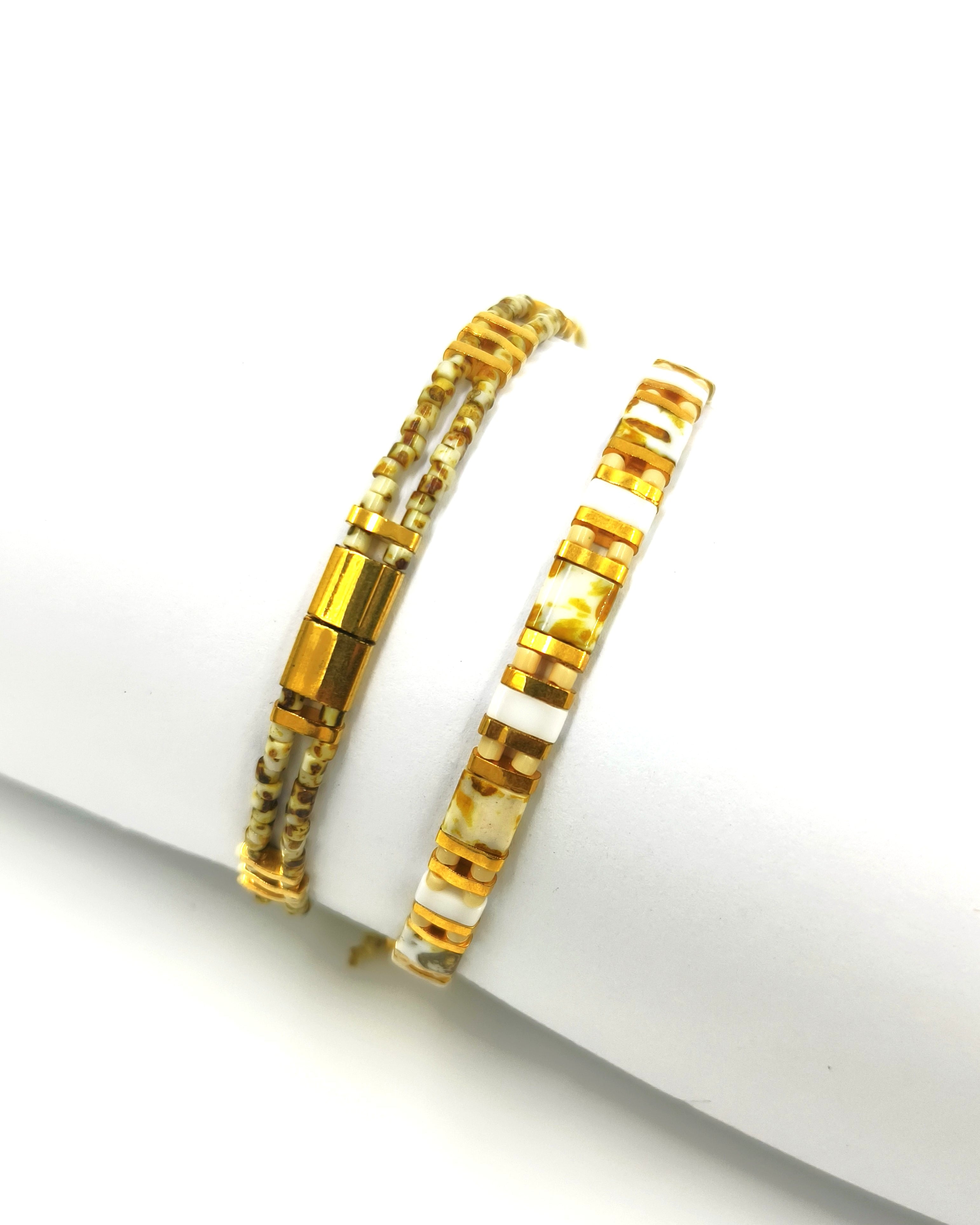 Cabana Bracelet Stack of 2 - Jenni and Janki