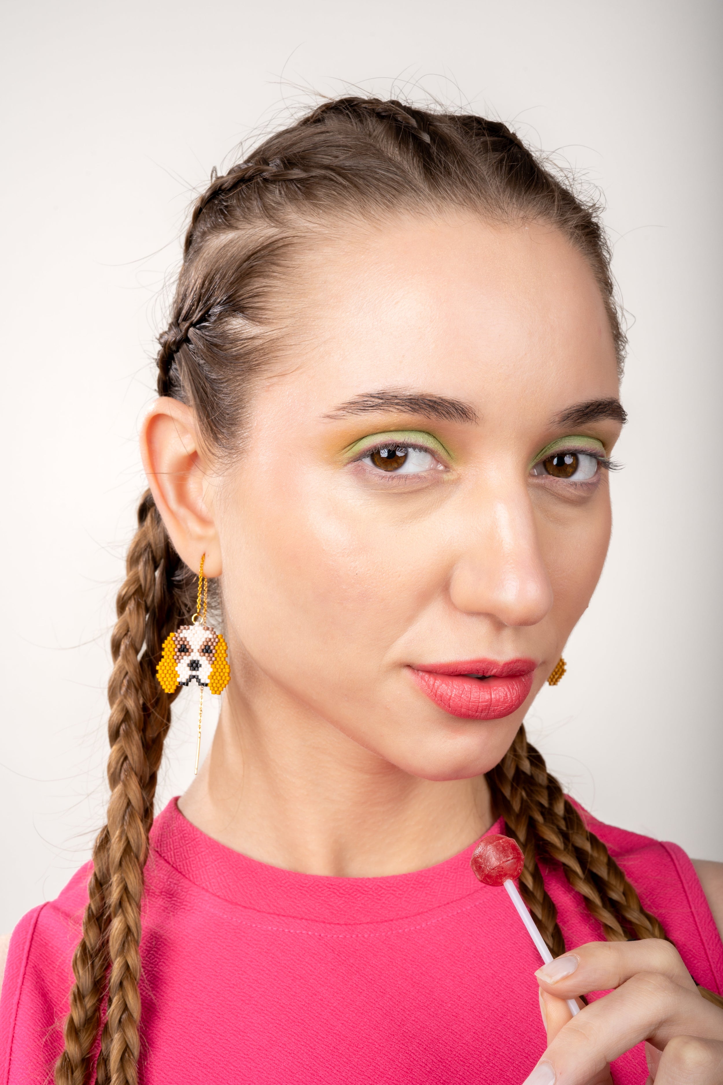 Beagle Dog Earrings - Jenni and Janki