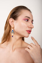 Sapphire Whisper Earrings - Jenni and Janki