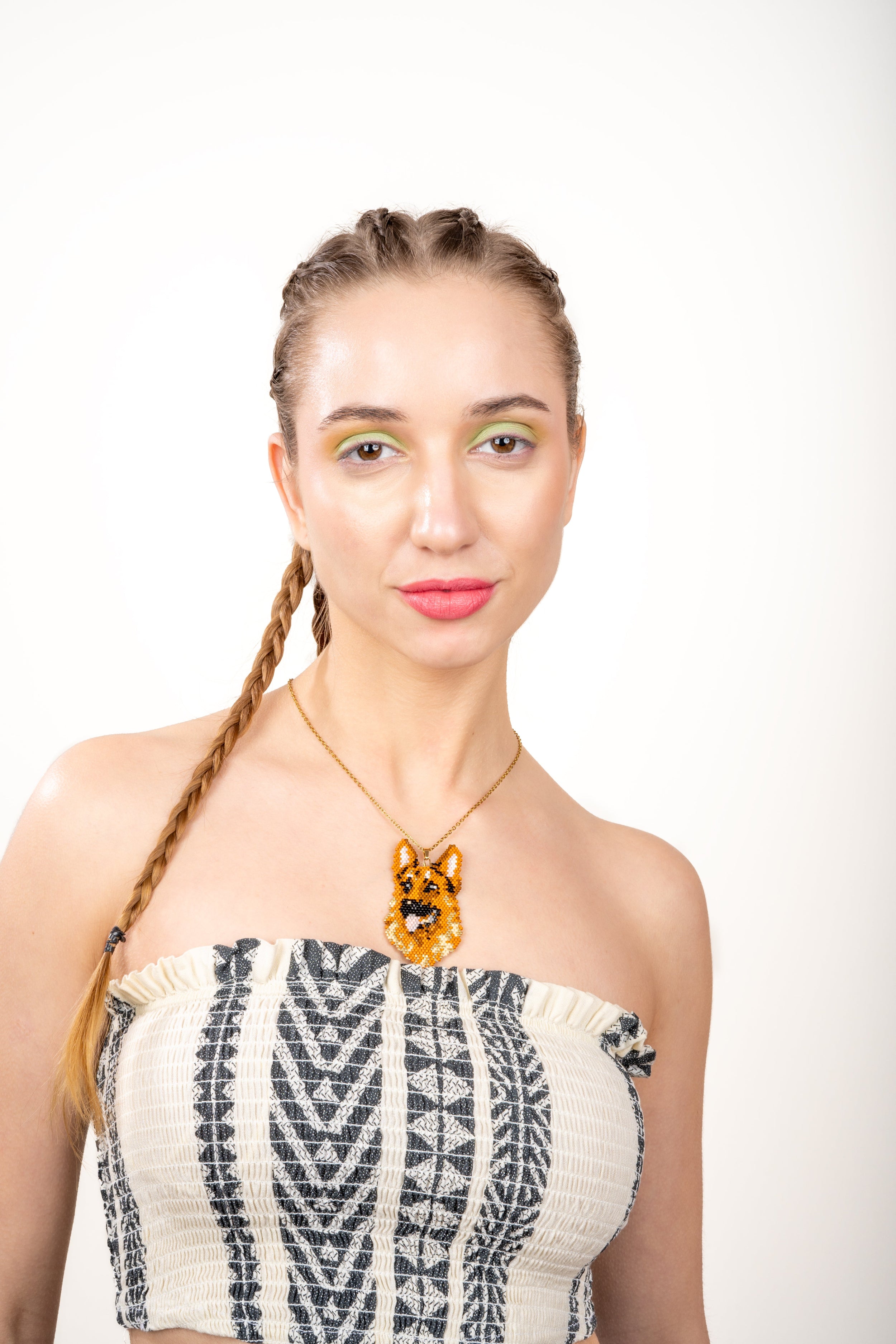 German Shepherd Dog Necklace - Jenni and Janki