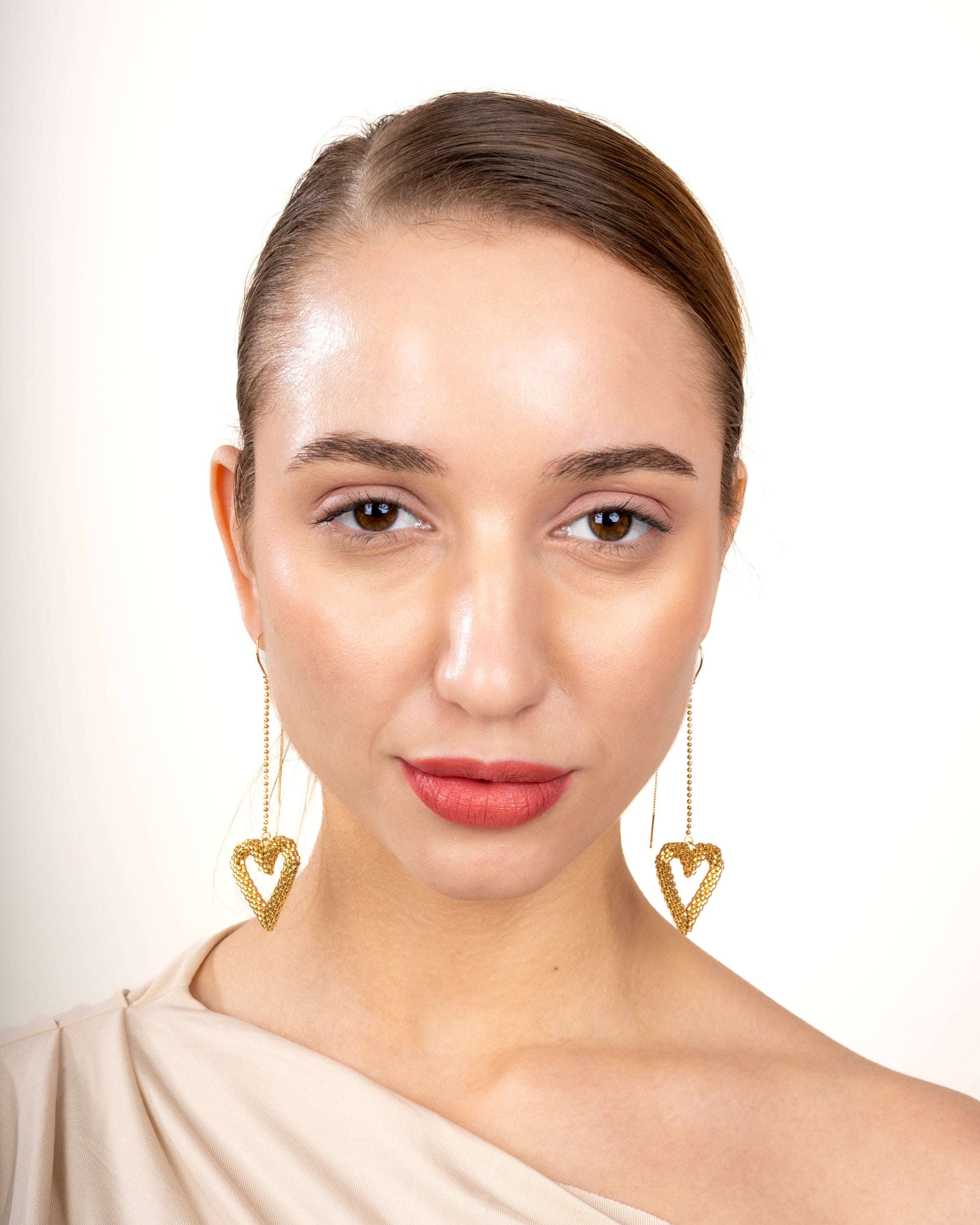 Venora Heart Earrings - Jenni and Janki