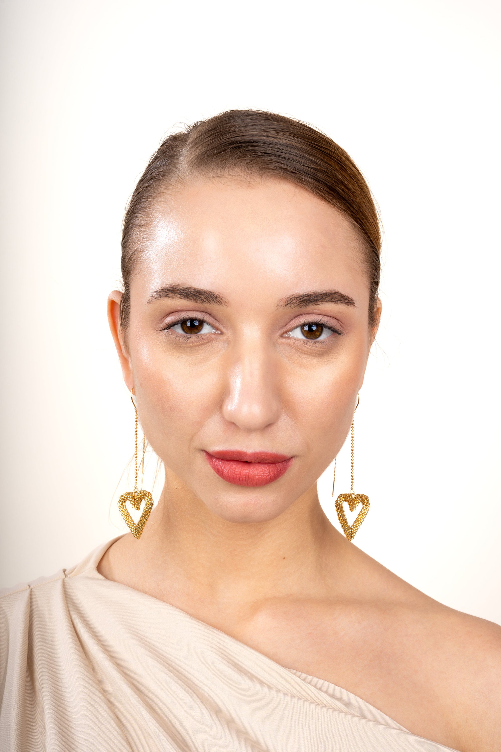 Venora Heart Earrings - Jenni and Janki