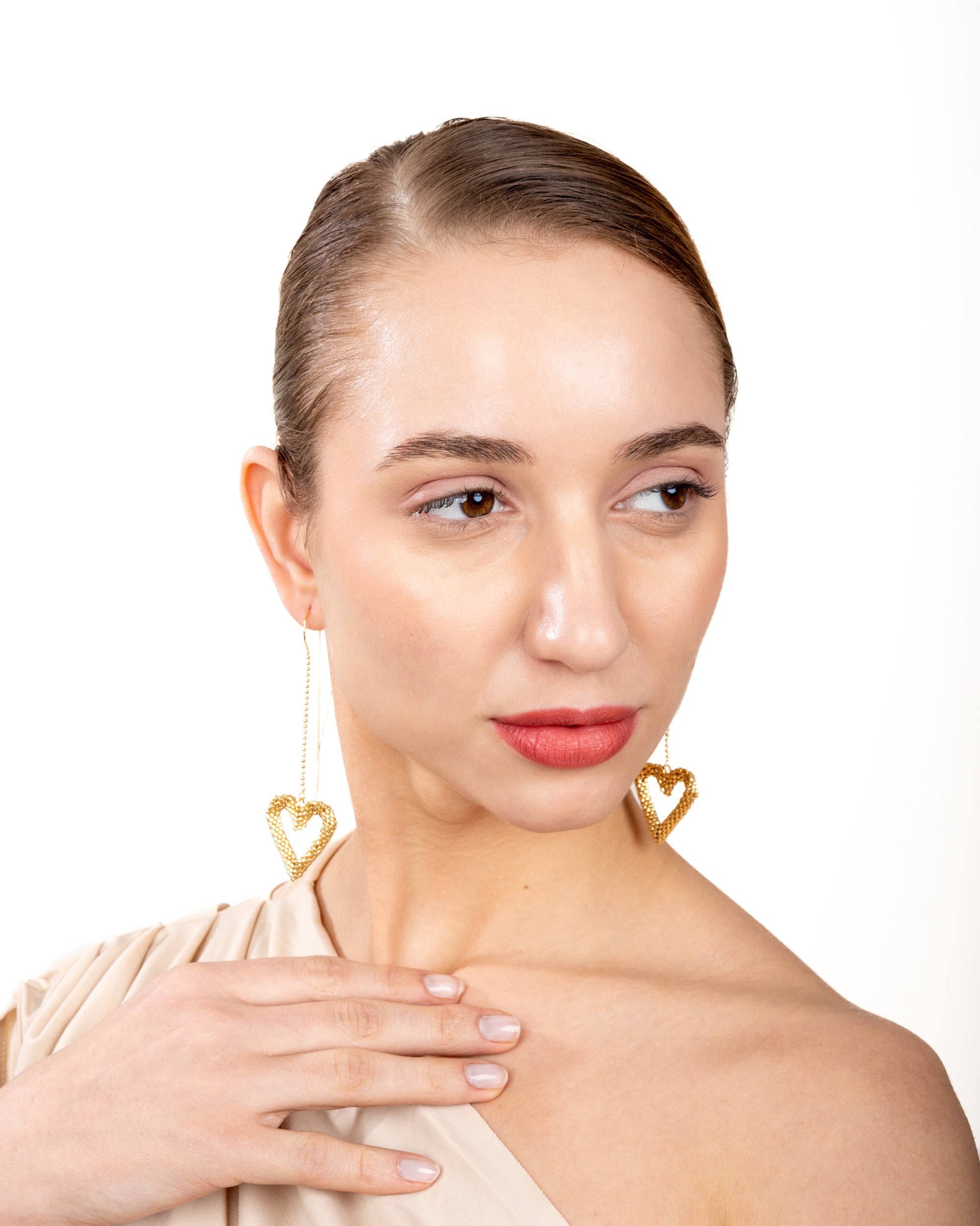 Venora Heart Earrings - Jenni and Janki