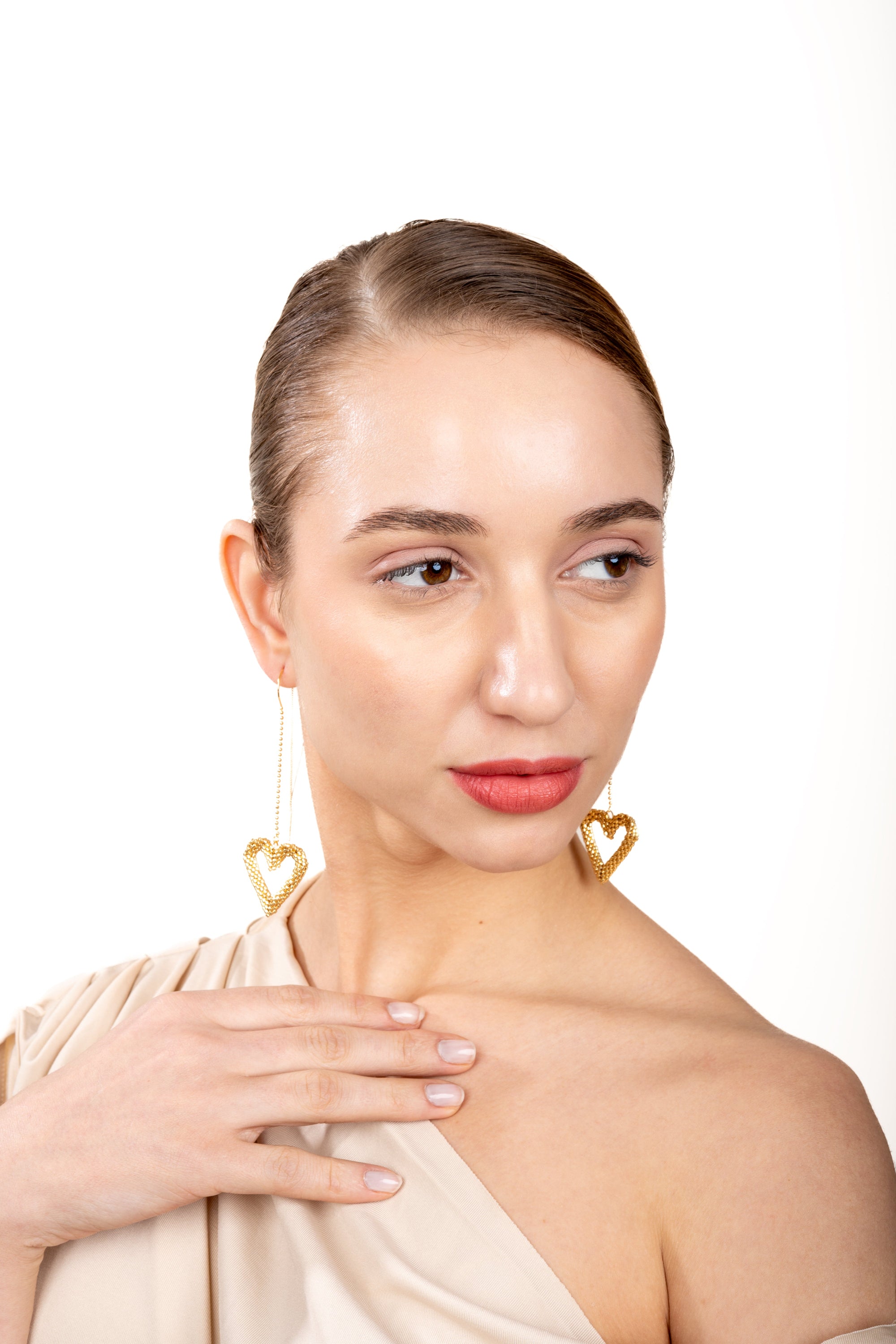 Venora Heart Earrings - Jenni and Janki