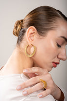 Aurelia Earrings with Ring - Jenni and Janki