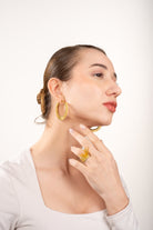 Aurelia Earrings with Ring - Jenni and Janki