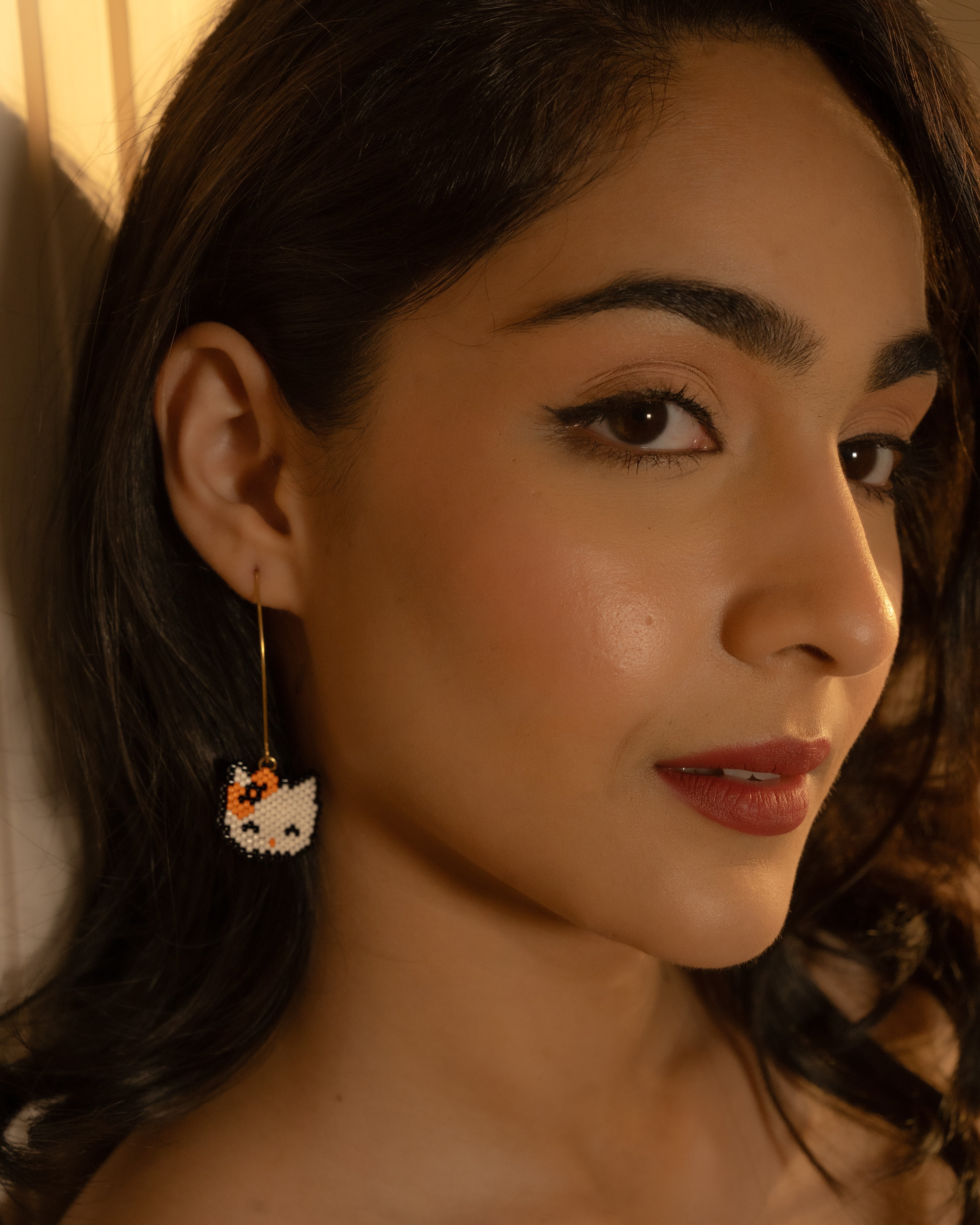Kitty Earrings - Jenni and Janki