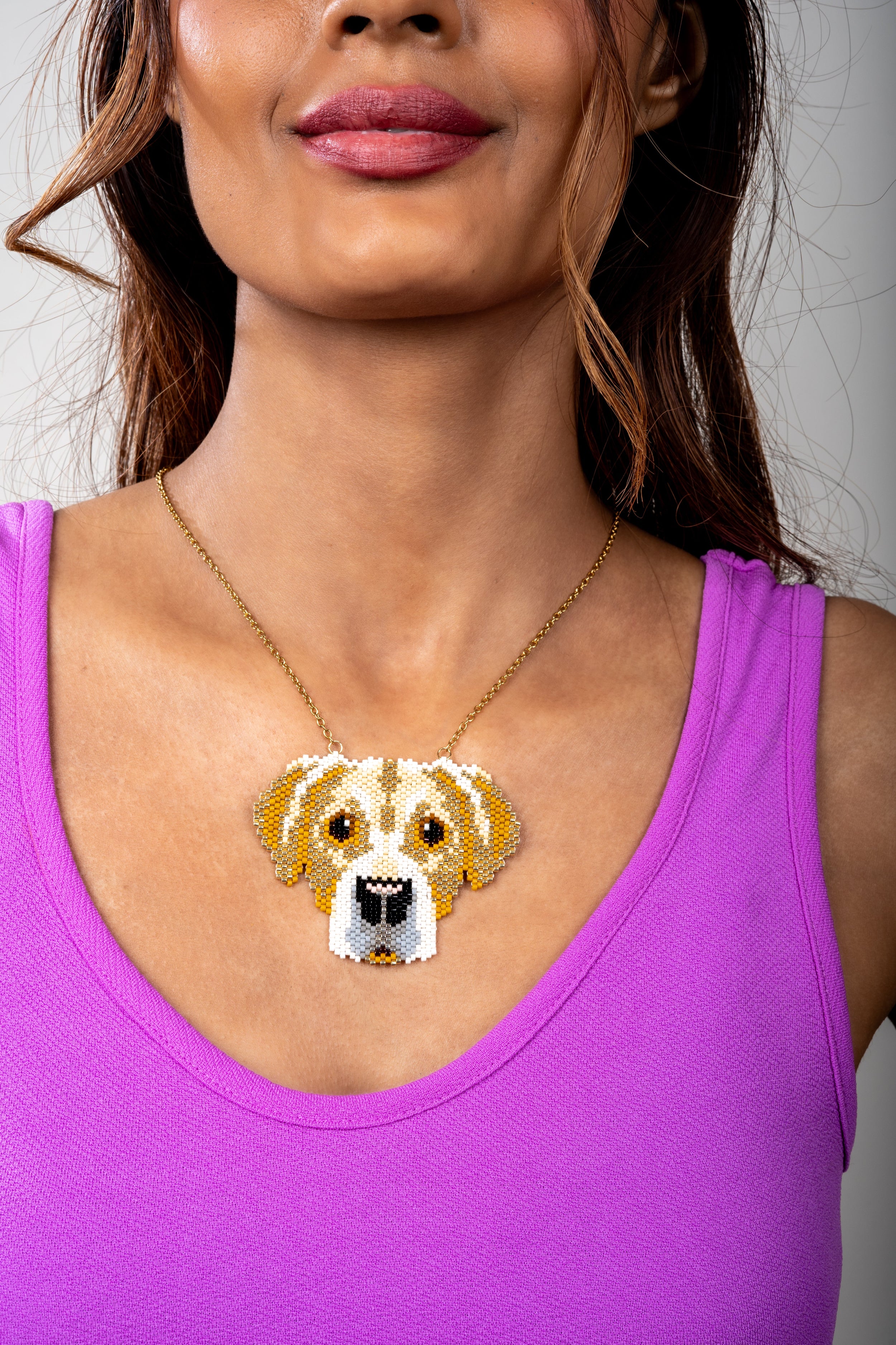 Labrador Dog Necklace - Jenni and Janki