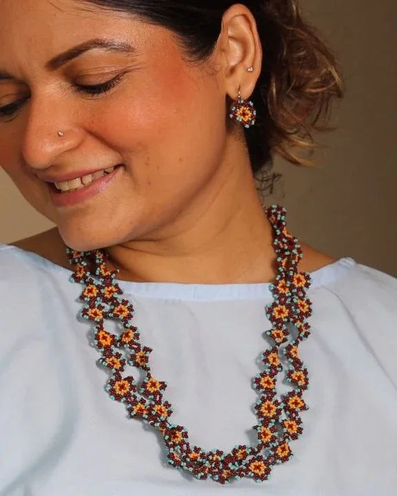 Patricia Necklace and Earrings - Jenni and Janki