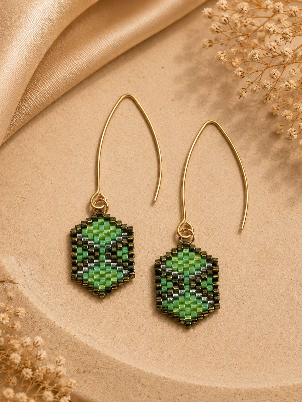 Verdelle Beaded Earrings