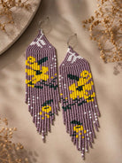 Celestia Fringe Beaded Earrings