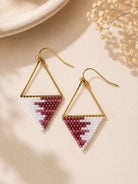Blush Beaded Earrings
