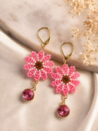 Roselle Beaded Earrings