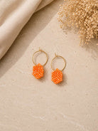 Zest Beaded Hoop Earrings