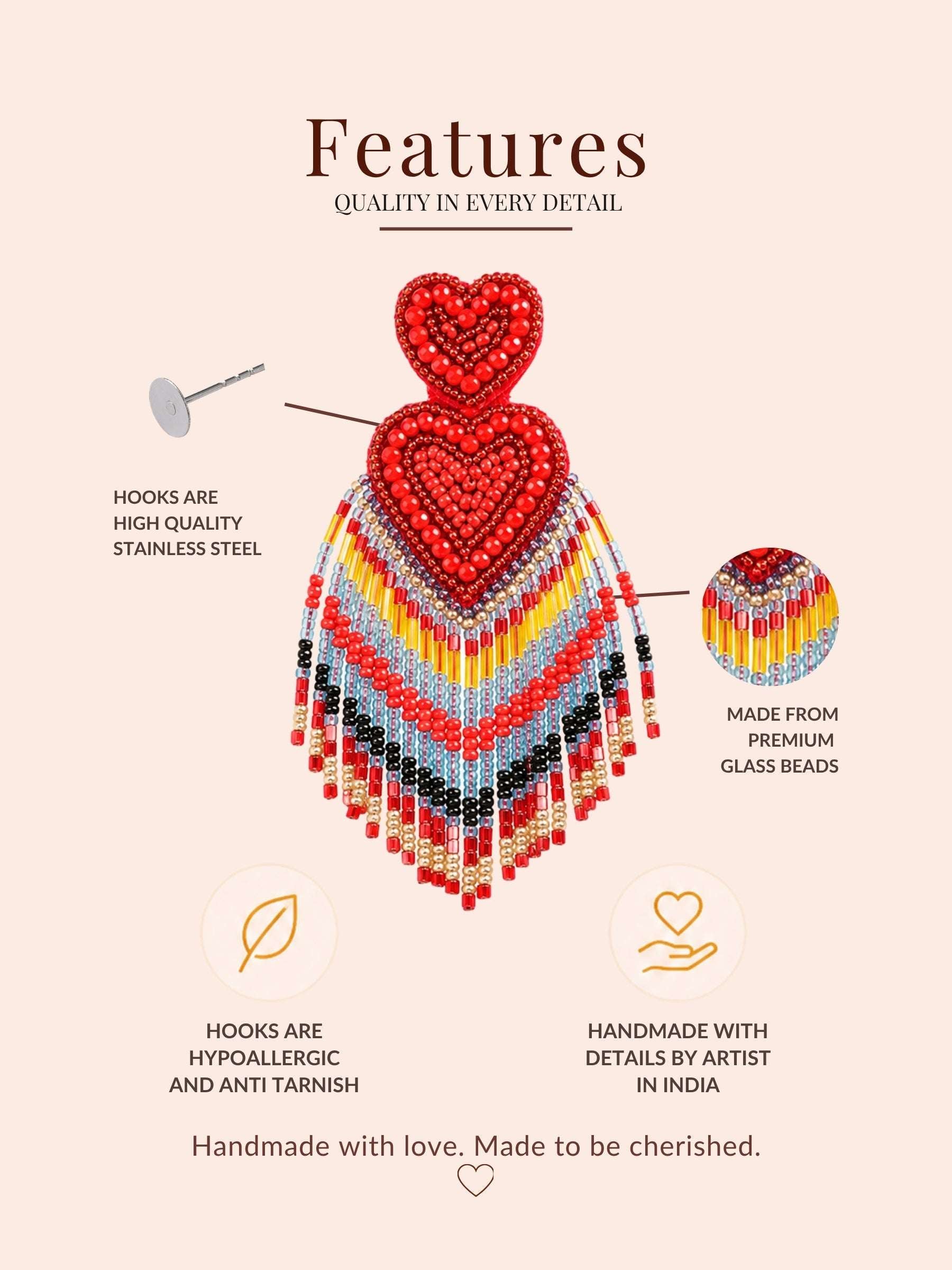 Heart Beat Earrings
