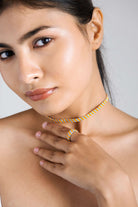 Nora Choker cum Bracelet with Ring