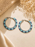 Evil Eye Hoop Earrings
