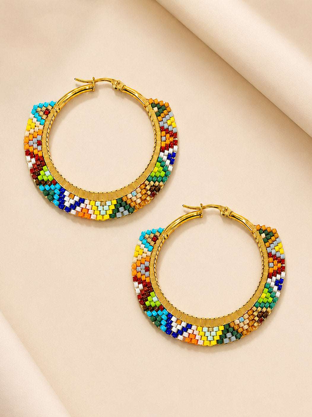 Paradise Hoop Earrings